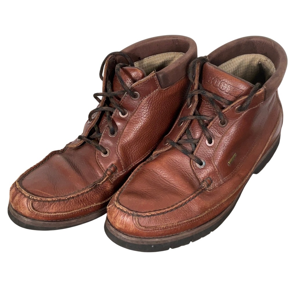 Rocky Hand Chukka Boots Men 12M Brown Gore-Tex Leather Ankle Outdoor Gear